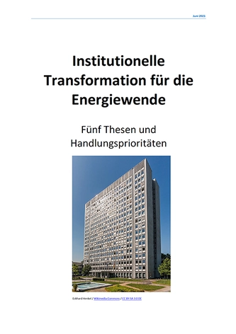 Ideen für die institutionelle Transformation